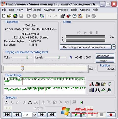Skärmdump Total Recorder för Windows 7