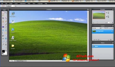 Skärmdump LightShot för Windows 7