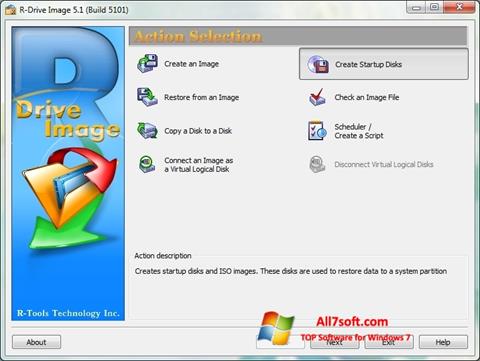 Skärmdump R-Drive Image för Windows 7