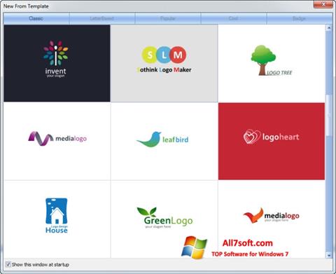 Skärmdump Sothink Logo Maker för Windows 7